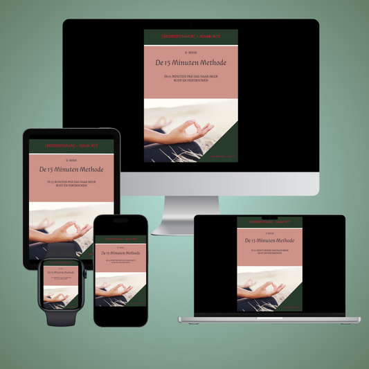 Template E-book De 15 Minuten Methode